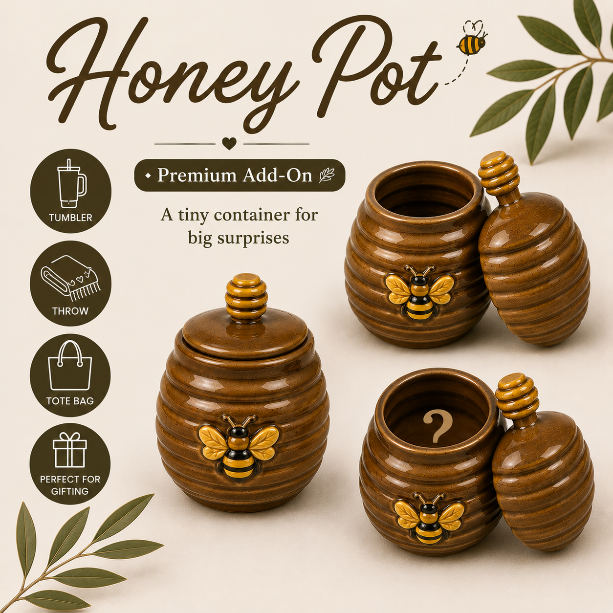 Honey Pot - Large Premium Item
